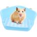VANZACK Box Rabbit Toilet Bathtub Trays for Tub Bunny Stuff Hamster Potty Station Bunny Litter Pan Plastic 33X29.5X14CM Blue - Buy Online on GoSupps.com