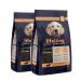 Amazon Brand - Lifelong Complete food for medium and large breed dogs without cereals made with fresh chicken meat - 5kg*2