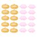 Beaupretty 20pcs Collagen Gel Lip Pads Moisturizing Exfoliating Lip Mask for Nourishing and Plumping Gentle Aging Treatment for Smooth and Hydrated Random Styles