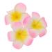FRCOLOR 1pc Frangipani Headpiece Floral Hair Accessories Hair Jewels for Women Hawaiian Accessories Beach Wedding Hair Barratte Womens Hair Clips Tiara Miss Shoes and Hats Decorations Pink
