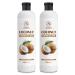 Huile de Noix de Coco Set 2x500 ml - Huile de Coco - Huile Cosm tique - Huile de base - Soins de la Peau - Soins de la Cheveux - Corps - Beaut