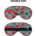 Red Birds Fauna Wild Soft Sleep Eye Mask | Breathable Female Eye Patch for Travel & Relaxation - Shop Internationally - Buy Online on GoSupps.com