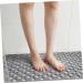 Alipis 1pc Bath Mats for Tub Floor+mats+for+Home Suction Bathroom Mat Bathtub Mat Carpet Sucker Square Grey 75*43cm - Buy Online on GoSupps.com