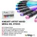 KINGART Gel Stick Artist Water Soluble Pigment Crayons Set - 24 Unique Colors - Buy Online on GoSupps.com