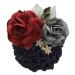 hairnets for bun hair net snoods Net hairpin hairpin hair net hair net hotel bank staff two-color flower hairpin hair accessories