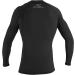 O'Neill Men's Basic Skins UPF 50+ Long Sleeve Rash Guard - Black, Size 2XL - Buy Online on GoSupps.com