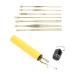 Stainless Steel Ear Wax Removal Tool Set - Spiral Ear Wax Cleaner for Ear Health Care - Buy Online on GoSupps.com