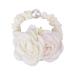 Floral Hair Ties for Girls and Women - Elastic Flower Hair Accessories for Ponytails - Perfect for Wedding, Party, and Daily Wear - Set of 3 - Buy Online on GoSupps.com