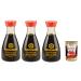Italian Gourmet E.R. Kikkoman Natural Fermented Soy Sauces 150ml + Polpa Italian Gourmet 400g