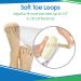 ViveSole Triple Hammer Toe Corrector for Women (Pair) - Metatarsal Support, Bunion Guard, Toe Alignment - Toe Straightener & Broken Toe Brace Wraps for Men - Buy Online on GoSupps.com