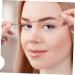 Healeved 1Box eyebrow makeup tool Eyebrow Drawing Auxiliary Tool Brow Mapping Wire Ruler 6x4.5cm White - Buy Online on GoSupps.com