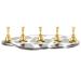 PATKAW 2 Sets Nail Practice Stand Nail Tip Art Display Holder Fingernail Press On Nail Stand with Base for False Nail Manicure Tool Nail Salon Supplies
