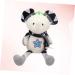 Abaodam Animal Design Pummeluff Cuddly Tier Music Box | Soft Hanging Toy for Baby | Soothing Doll & Bell Shaker for Newborns - Buy Online on GoSupps.com