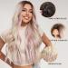 Esmee Long Wavy Blonde Pink Highlight Synthetic Wig - Heat Resistant for Women - Ideal for Daily, Party, Cosplay - Buy Online on GoSupps.com