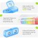 AUVON Weekly Pill Organizer AM PM - Moisture-Proof 7 Day Portable Pill Box for Vitamins & Medication - Buy Online on GoSupps.com