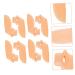 4 Pairs Silicone Toe Separators - Portable Toe Spacers for Bunion & Foot Care | Toe Protector & Corrector for Home Use - Buy Online on GoSupps.com