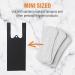 100 Black Opaque Feminine Disposal Tie Bags - Sanitary Tampon, Pad & Liner Disposal, Pink - Buy Online on GoSupps.com