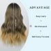 AISI QUEENS Long Wavy Dirty Blonde Highlights Synthetic Wig 20 Inch - Natural Look Heat Resistant Fiber Hair for Women | Ideal for Daily & Party Use - Buy Online on GoSupps.com