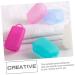 FRCOLOR 45 Pcs Toothbrush Cover - Portable Travel Caps Dustproof Organizer & Silicone Toothbrush Box - Perfect for International Travel - Buy Online on GoSupps.com