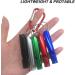 10 Pack Aluminum Survival Whistles with Carabiners - Emergency Whistle Set for Sport, Referee, Hiking, Camping - Buy Online on GoSupps.com