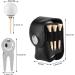 Dewin Golf Ball Bag Holder Clip Utility Pouch Sports Tackle Set with Golf Ball and Tees - Black - Buy Online on GoSupps.com