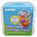 Perler Bead Large Organizer Stackable Storage Container 3pc Set | Square Bead Trays - Buy Online on GoSupps.com
