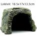 Stone Cavity Shelter for Turtles & Reptiles | Aquarium Decor for Lizards Frogs & Fish - Buy Online on GoSupps.com