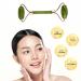 LEOSENSE Jade Roller for Face - Natural Anti-Aging Facial Massage Tool for Wrinkles and Skin Rejuvenation - Green Spiky Jade Beauty Roller - Buy Online on GoSupps.com
