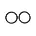 Leathers & Stirrups Peacock Stirrup Replacement Rubber Band,Black