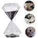 Bestonzon Diamond Sandwatch Hourglass - Elegant 5-Minute Glass Timer & Decorative Kitchen Clock | High Borosilicate Crystal Design - Buy Online on GoSupps.com