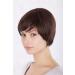 Dark Brown Bob Wig 1237-2T33 - 20cm Parting Wig | International Shipping Available - Buy Online on GoSupps.com