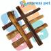 Express Pet Supplies Extra Long Thick Beef Pizzle Sticks 3 x 20cm | Bully Sticks | 100% Natural Dog Treat | Organic | Dental Stick | Long Lasting Tough Chew - Buy Online on GoSupps.com