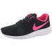 Nike Men's Tanjun' Running Shoes 38.5 EU Black Black Hyper Pink White