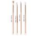 4-Piece Acne Remover Kit - Stainless Steel Blackhead & Pimple Extractor Tool Set - Comedone Extractor in Rose Gold - Buy Online on GoSupps.com