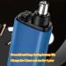 Portable Nose Hair Remover Nose Hair Removal Trimmer | Portable Nose Hair Remover Nose Hair Trimmer USB Rechargeable Tool | 7000 RPM Shaver Precision Trimming Nose Hair for Men and Women Blue - Buy Online on GoSupps.com