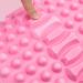 Neck & Back Extensor Pillow | Back Pain Relief Device | Yoga Spine Correction & Relaxation Cushion - Pink - Buy Online on GoSupps.com