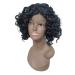 Shop Women's Black Wavy Curly Synthetic Wig - Retro Styles from 50s to 80s - International Shipping Available - Buy Online on GoSupps.com