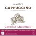 Maud's Caramel Macchiato Coffee Pods - Medium Roast 16ct | 100% Arabica, Solar Energy, Recyclable, KCup Compatible - Buy Online on GoSupps.com