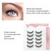 Magnetic Eyelashes Set | False Eyelashes with Magnetic Liquid & Tweezers | International Shipping - Buy Online on GoSupps.com