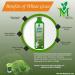 NSH Wheat Grass Juice - 1 litre pack of 3 - Buy Online on GoSupps.com