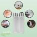Buy Earth's Essentials 2-Piece Refillable HDPE Squeeze Bottles 473ml - Perfect for Lotions Shampoos & Oils - Black & Chrome Cap - International Shipping Available - Buy Online on GoSupps.com