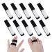 10pcs Finger Splints  Buddy Tape Finger Straps Pain Relief Reusable Finger Stabilizer Brace Hammer Toe Splint for Fingers Toes