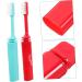 Buy Minkissy 2-Pack Foldable Travel Toothbrushes - Soft Oral Care for Kids & Adults | Mini Travel Toothbrushes for Gum Protection - Buy Online on GoSupps.com