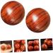 Beaupretty 6-Pack Solid Wood Massage Balls | Stress Relief & Hand Foot Massage Exercise Device for Fitness & Fasciitis - Buy Online on GoSupps.com