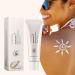 Rice Sun Cream Spf 50 Face And Body Sunscreen For All Skin Types Protective Cream Spf50 High Protection Uva-Uvb High Protection Sunscreen Sfp50 Uva (1PC) - Buy Online on GoSupps.com