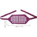 Acupressure Belt & Massage Mat for Waist | Cotton Body Belt for Home Use - Flower Shape Design - Buy Online on GoSupps.com