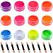UIIOPJIOM?12 Colors Fluorescent Pigment Nail Powder UV Glow Fluorescent Nail Art Glitter Gradient Powder Pigment Eye Shadow Powder for Christmas Holiday Party Face Body Nail Art Decorations