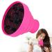 Caredgo diffusor attachment silicone hair dryer diffuser folding hair dryer lure universal diffuser hair holder portable diffuse hair dryer pink hair diffuser attachment for most hair dryers travel