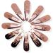 Topkids Accessories 4-5cm / 1.5-2" Set of 12 Metal Hair Clips Hair Snap Hair Clips Mini Hair Clips Small Hair Clips Hair Clips Women Hair Accessories for Women & Girls Hair Accessories (Rose Gold) - Buy Online on GoSupps.com