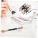 AUTSUPPL 24pcs Eyeshadow Brush Kit Smudge Eye Brush Sponge Tip Makeup Eye Cream Brush Colorful 7cm Colorful - Buy Online on GoSupps.com